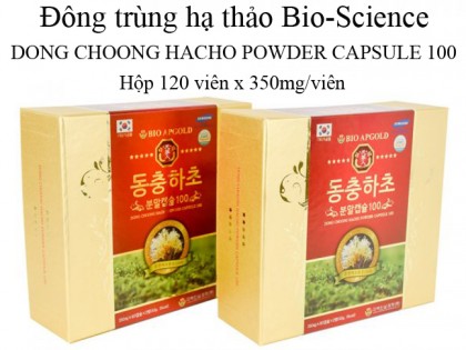 Đông trùng hạ thảo Bio-science 120 viên